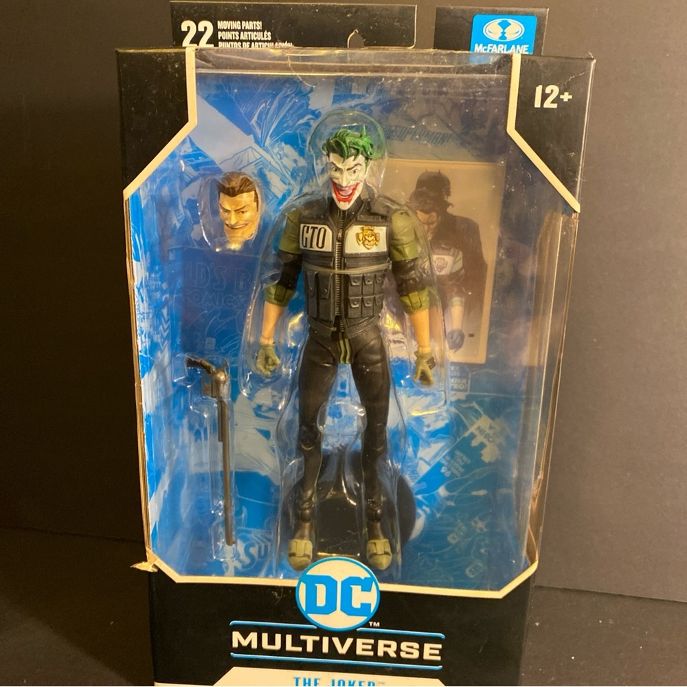 McFarlane DC Multiverse The‎ Joker Batman White Knight 2017 Figure
